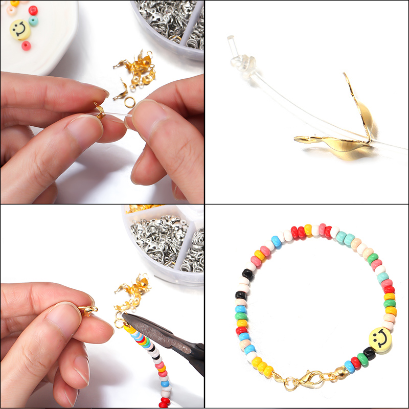 450 adet/kutu 2 Renkli Istakoz - Jewelry Making Box incelemesi ve fiyatı
