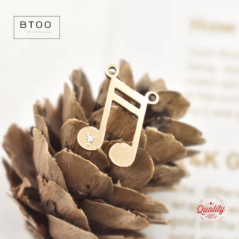 Müzik Notası Şeklinde Kolye Uc - Jewelry Making Notes incelemesi ve fiyatı